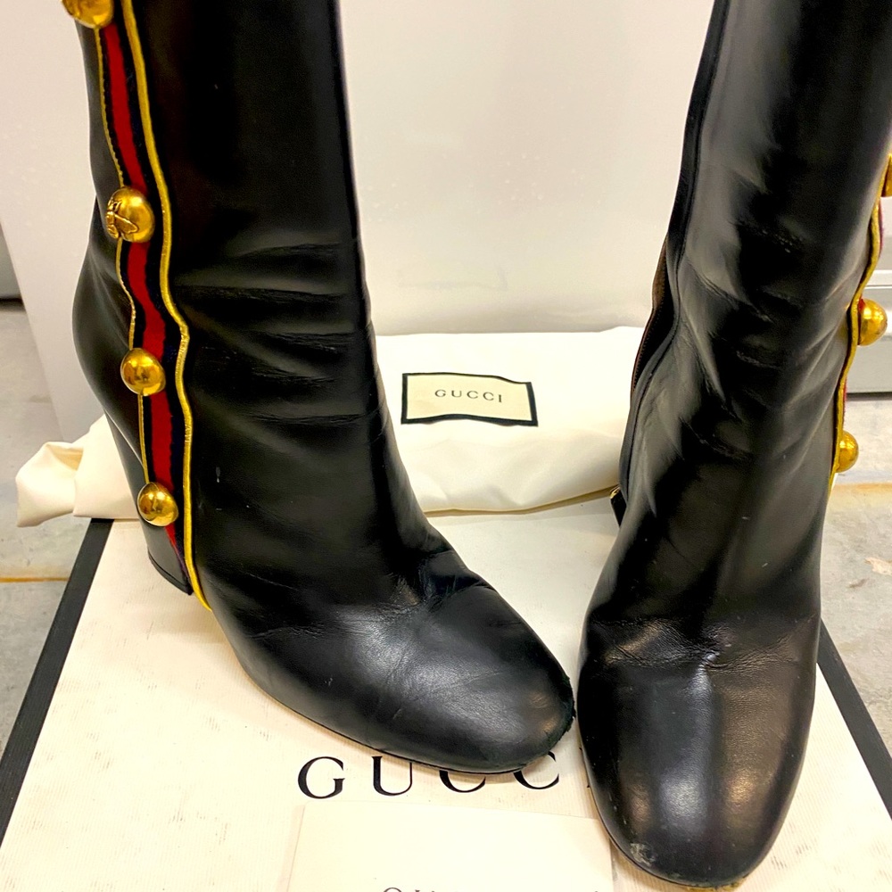 GUCCI BOOTS 36,5 ❤️💚🤍